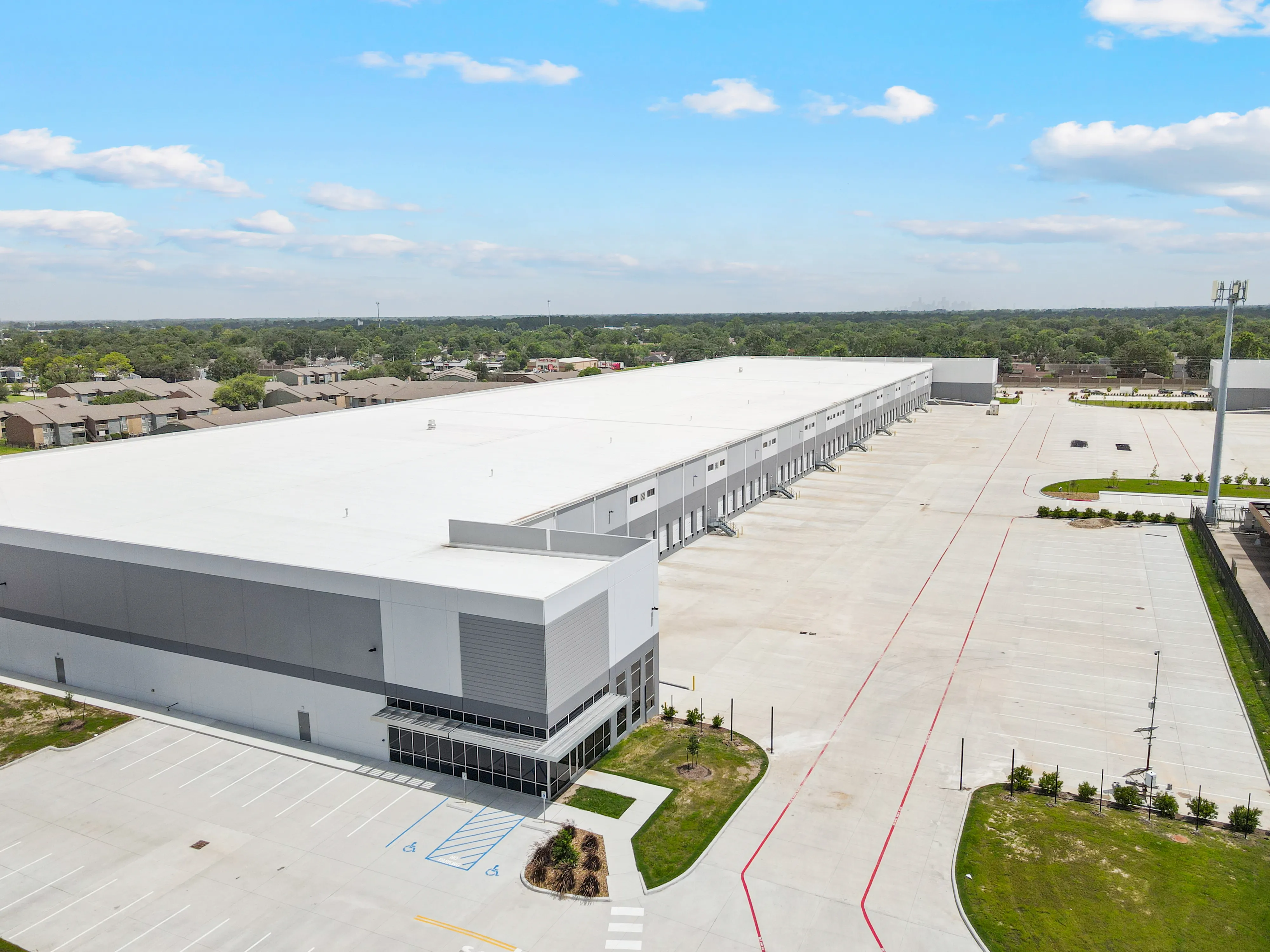 Aerial overview of the Imperial Valley Distribution Center campus